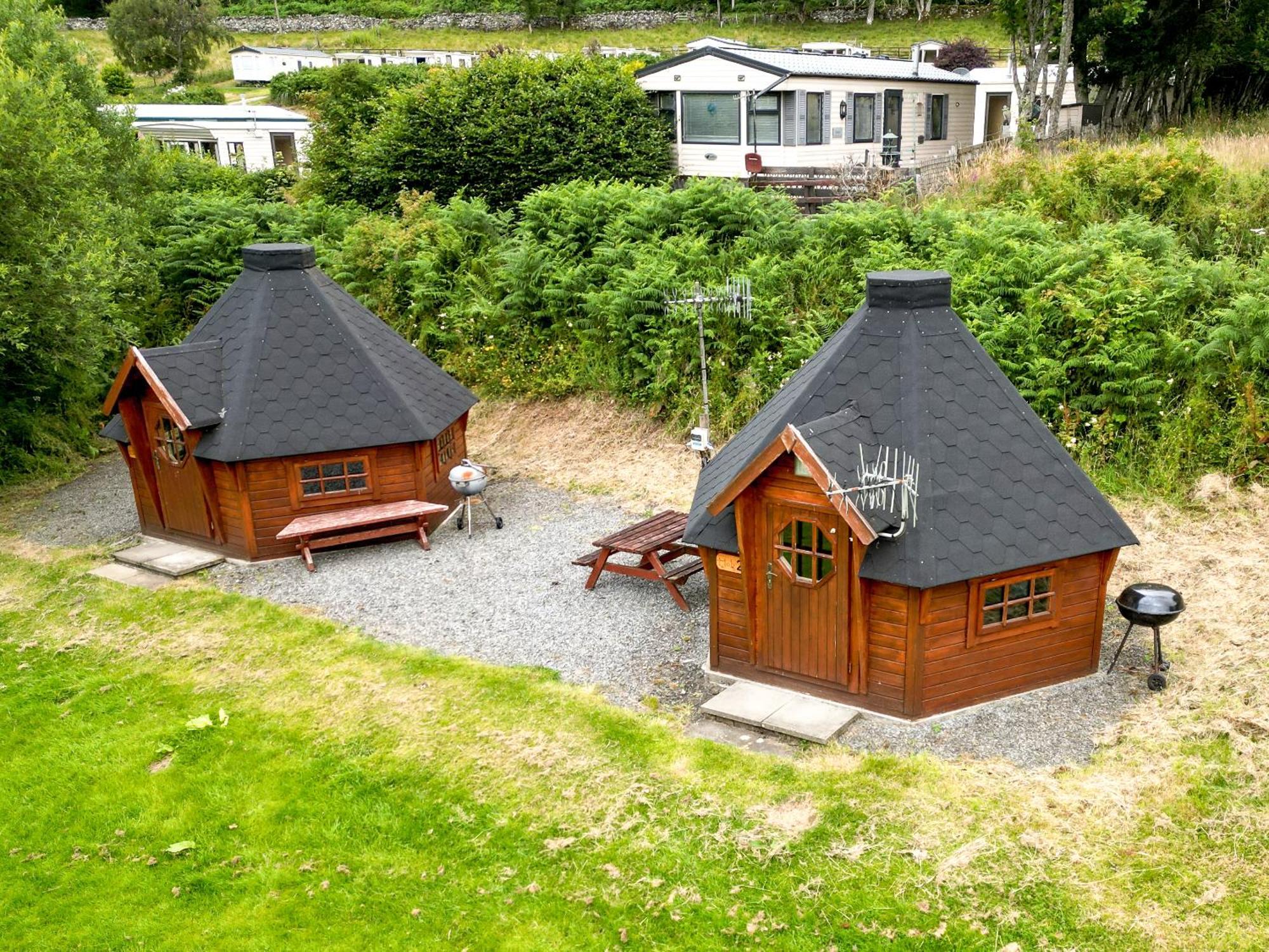 Cruachan Caravan And Camping Farm Killin Eksteriør bilde